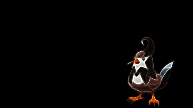 Bird knife black background white free wallpaper - medium preview image