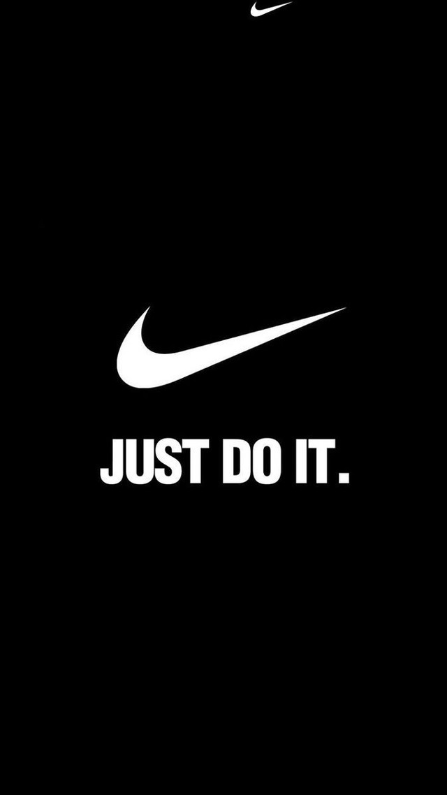 Nike just do it black #3 free wallpaper - medium preview image