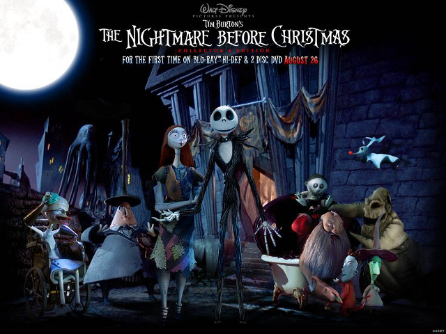Animated halloween scene full moon free wallpaper - medium preview image