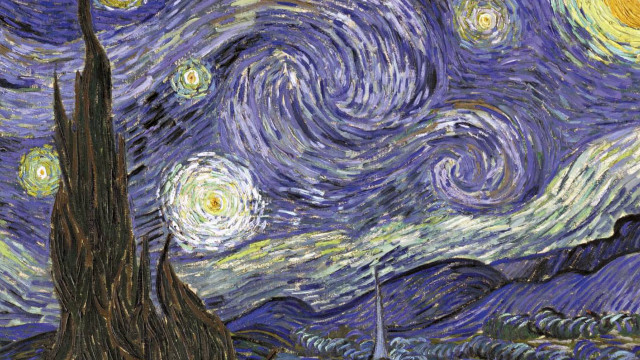 Starry night building foreground background #3 free wallpaper - medium preview image