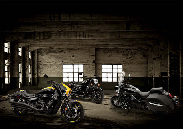 Motorcycles parked garage window light free wallpaper - medium preview image