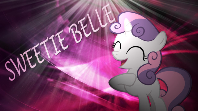 Pink purple pony background text free wallpaper - medium preview image