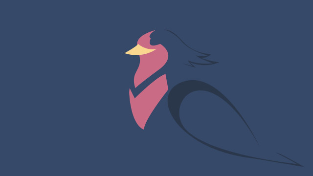 Bird long neck long tail free wallpaper - medium preview image