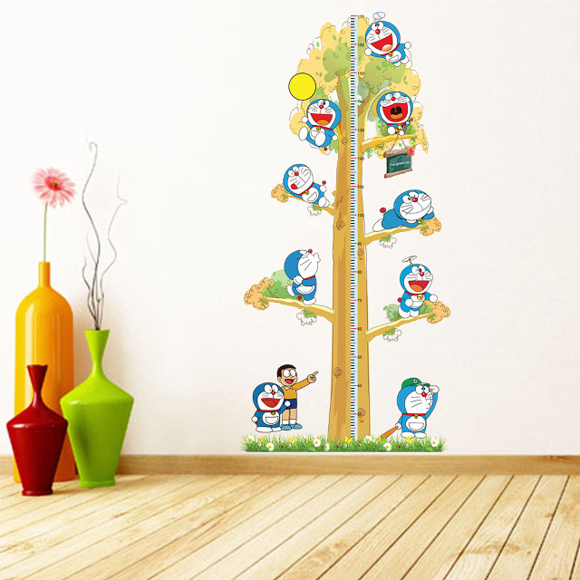 Child growth chart cartoon character free wallpaper - medium preview image