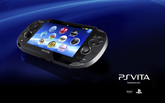 Black blue game system buttons free wallpaper - medium preview image