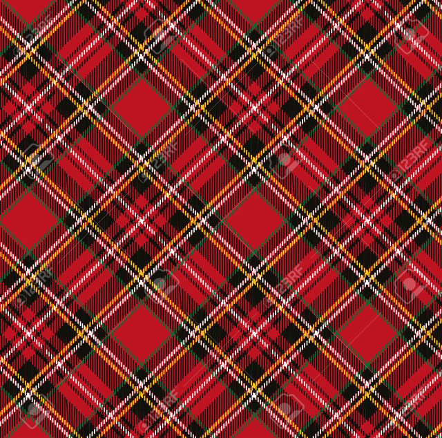 Red plaid pattern fireworks green free wallpaper - medium preview image