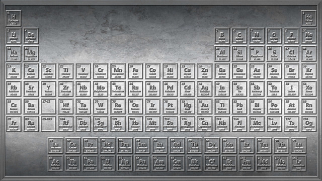 Metal plate letters side smaller free wallpaper - medium preview image