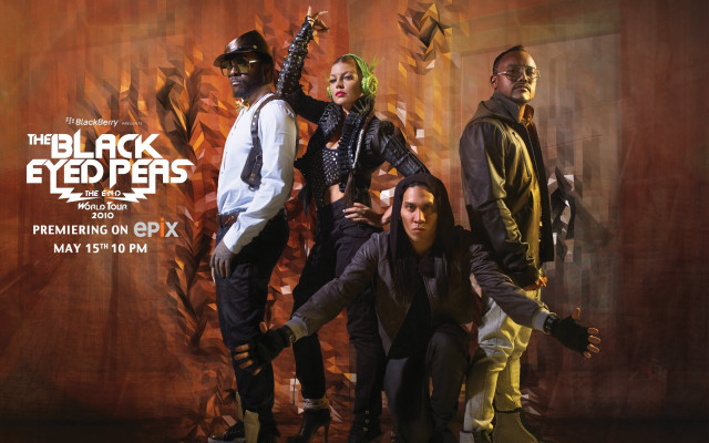 Group people poster black eyed free wallpaper - medium preview image