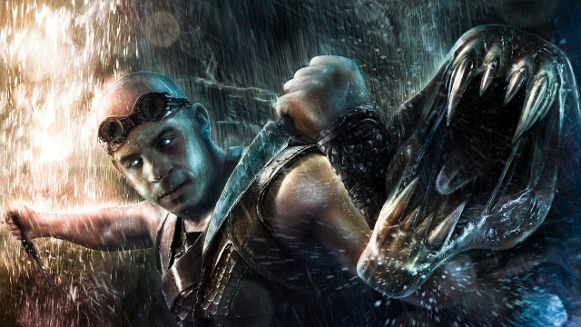 Man wet suit knife rain free wallpaper - medium preview image