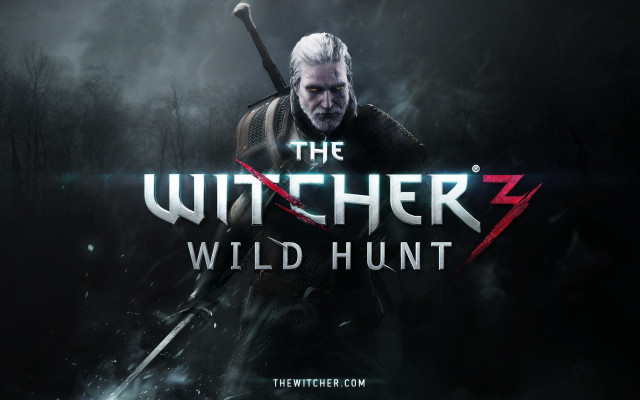 Witch3 wildhunt man sword darkforest free wallpaper - medium preview image