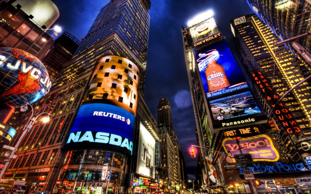 City neon night tokyo skyline free wallpaper - medium preview image