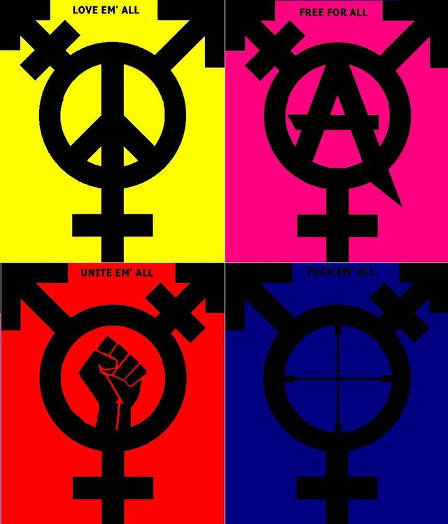 Colorful symbols poster art design free wallpaper - medium preview image