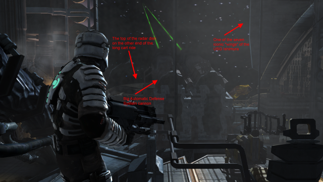 Sci fi space station gun free wallpaper - medium preview image