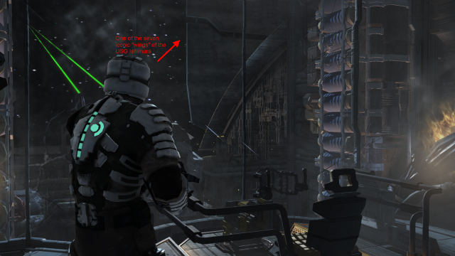 Futuristic man suit laser dark free wallpaper - medium preview image