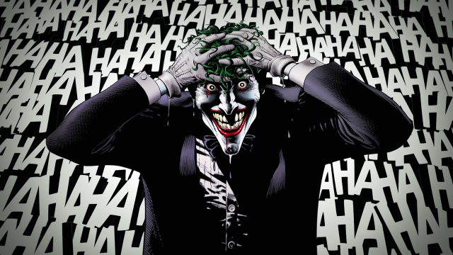 Man joker costume covering face free wallpaper - medium preview image