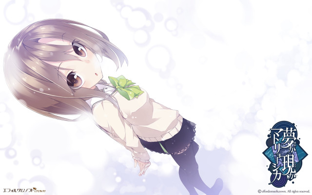 Girl green bowtie school uniform #2 free wallpaper - medium preview image