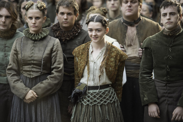 Renaissance crowd historical dress people free wallpaper - medium preview image