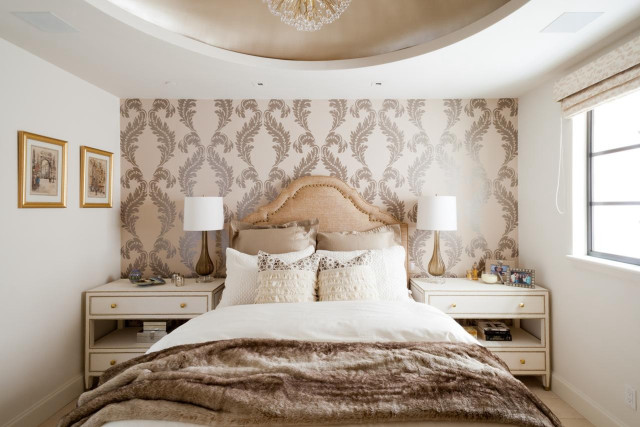 Bedroom bed interior cozy relaxing #2 free wallpaper - medium preview image