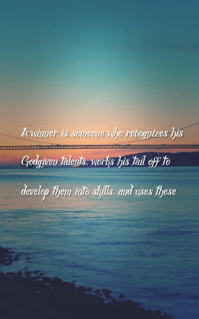 Bridge water quote image free wallpaper - medium preview image