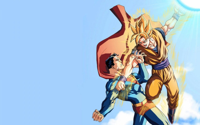 Cartoon fight giant object sky #2 free wallpaper - medium preview image