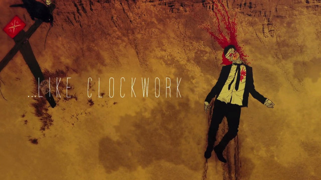 Man red mohawk wall clock free wallpaper - medium preview image