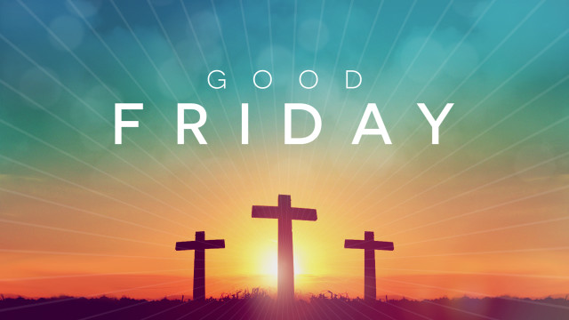 Cross sunset good friday white free wallpaper - medium preview image
