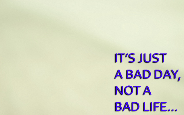 Clock bad day quote image free wallpaper - medium preview image