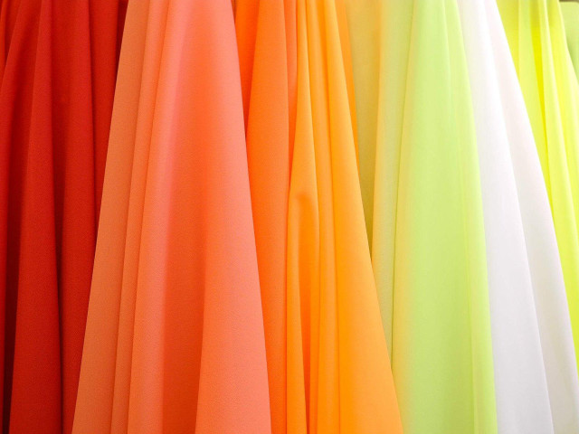 Colorful dresses hanging wall store free wallpaper - medium preview image