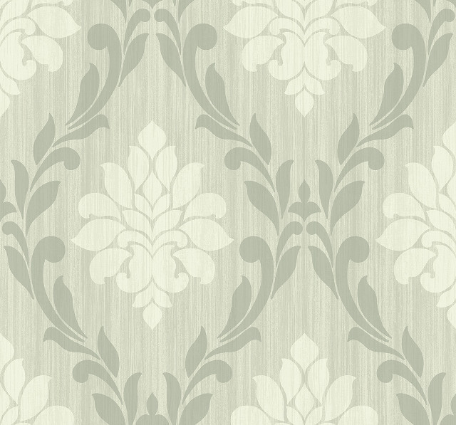 Floral design light green background free wallpaper - medium preview image