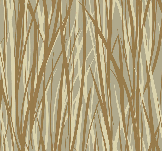 Brown beige grass trees stripe free wallpaper - medium preview image