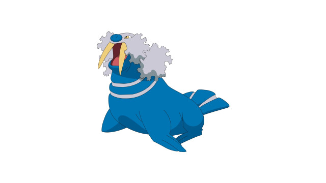 Cartoon character riding dolphin large free wallpaper - medium preview image