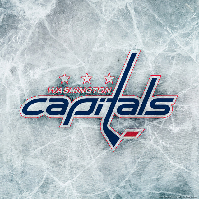Hockey logo washington capitals ice free wallpaper - medium preview image