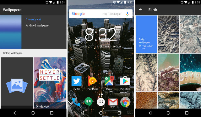 Building collage cellphone time numbers free wallpaper - medium preview image