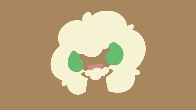 Cartoon sheep green nose brown free wallpaper - medium preview image