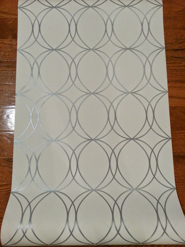 Paper circles tabletop wooden floor free wallpaper - medium preview image