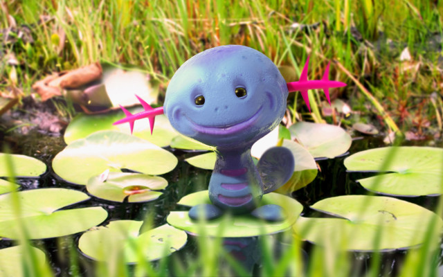 Toy lily pad pond water free wallpaper - medium preview image