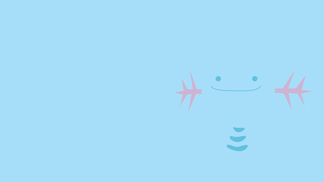 Blue background face light blue free wallpaper - medium preview image