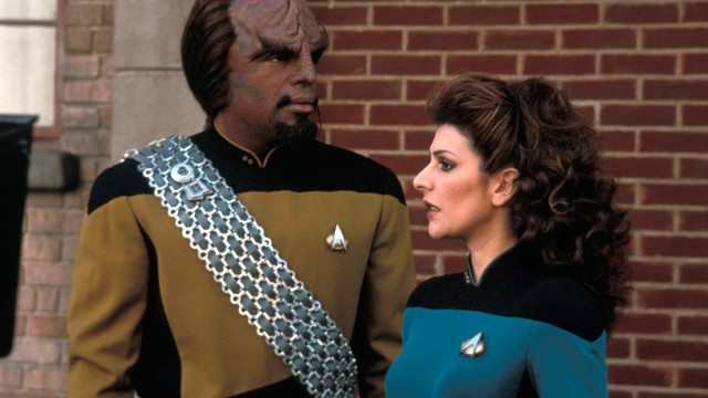 Afrofuturism starfleet street corner brick free wallpaper - medium preview image