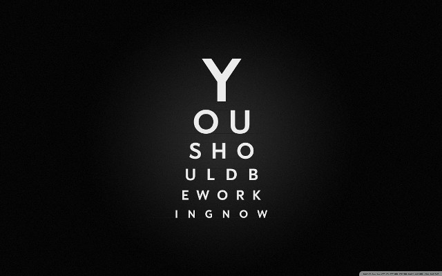 Black white eye chart fluxus free wallpaper - medium preview image