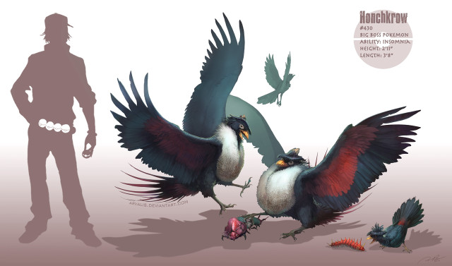Man bird wings fantasy illustration free wallpaper - medium preview image