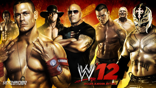 Men group standing red background free wallpaper - medium preview image