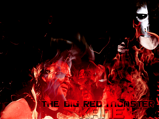 Man mask fire big red free wallpaper - medium preview image
