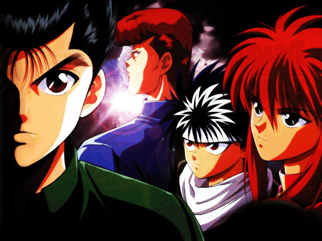 Anime characters dark room red free wallpaper - medium preview image