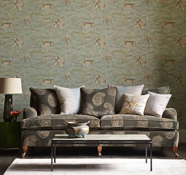 Couch table lamp room wallpaper free wallpaper - medium preview image