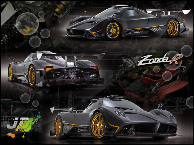 Car yellow rims black background free wallpaper - medium preview image