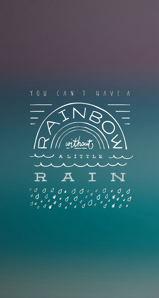 Rainbow raindrops poster rain bottom free wallpaper - medium preview image