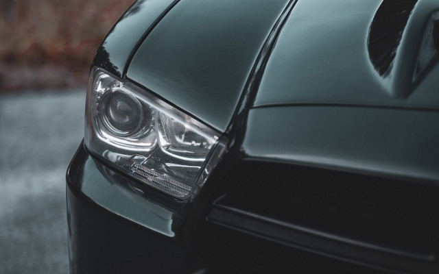 Car headlight hood photorealistic 3d free wallpaper - medium preview image