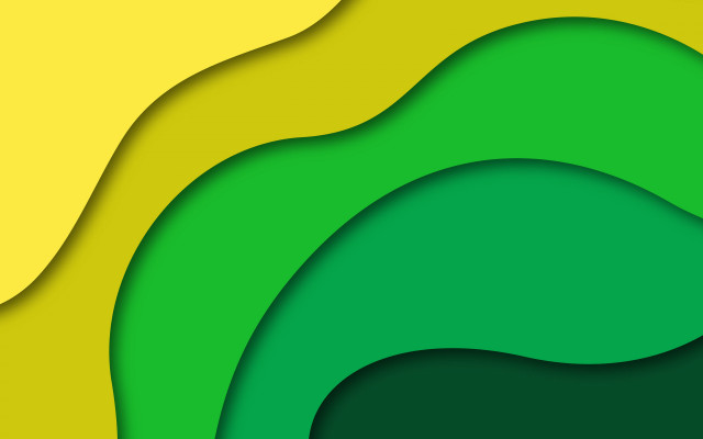 Green yellow gradient curve solo free wallpaper - medium preview image