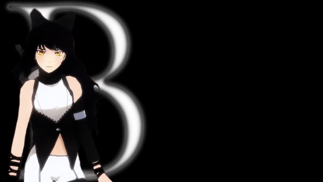 Girl black white outfit black free wallpaper - medium preview image