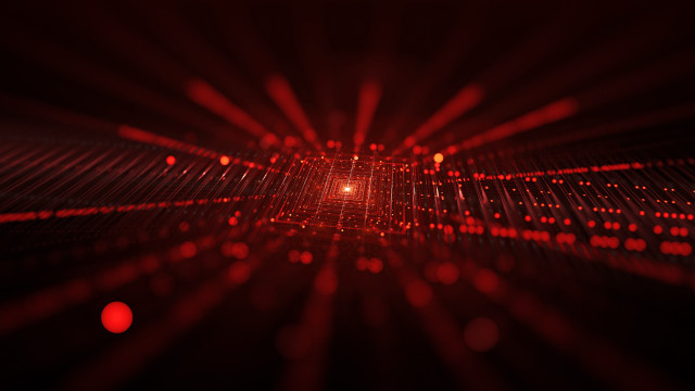 Red light room raytraced redshift free wallpaper - medium preview image